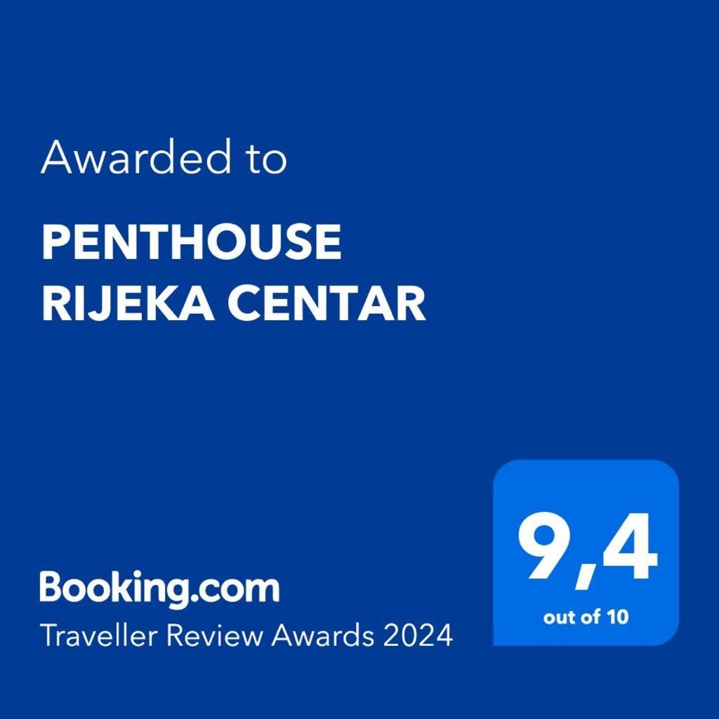 Penthouse Rijeka Centar Apartment Exterior foto